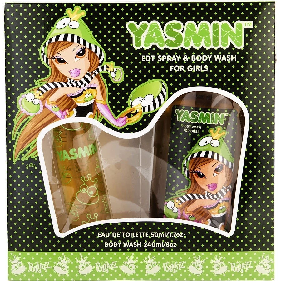Bratz Yasmin by Marmol & Son 2 peças conjunto - 1,7 fl oz Eau de Toilette + 8 oz lavagem corporal - Imagem 1 de 2