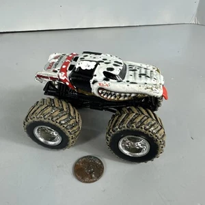 Hot Wheels Monster Jam Monster Mutt Dalmatian Diecast Truck 1:64  Muddy Tires - Picture 1 of 6