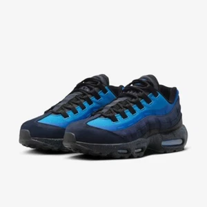 Stash x Nike Air Max 95 Black and Harbor Blue Obsidian 4-13Size HF5515-400 - Picture 1 of 8