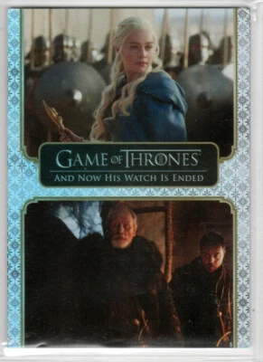 GAME OF THRONES THE COMPLETE SERIES GOLD HOLOFOIL PARALLEL BASE #24 #'D 082/175 - Image 1 of 2