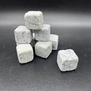 Whiskey Chilling Stones Set of 9 Chilling Ice Cubes For Whiskey or Other Drinks - Picture 1 of 4