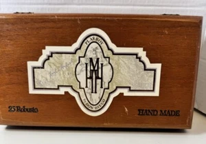 Vintage Playboy Hugh Hefner Signature Wooden Cigar Box ~Don Diego - Picture 1 of 13