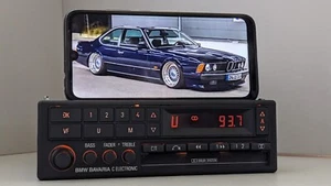 Bmw Becker BE0725 Bavaria C Elektronisches Radio E24 E28 E30 E31 E32 + BT AUFGERÜSTET - Bild 1 von 18