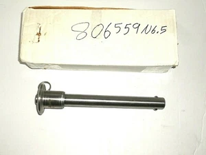806559N6.5) JERGENS, S. Steel, Quick Release Pin, Button Top, 7/8"dia. x 6.5"L. - Bild 1 von 2