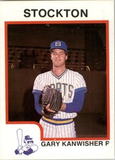 1987 Stockton Ports ProCards #262 Gary Kanwisher Hillsdale New Jersey NJ Card