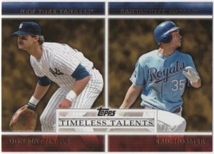 Don Mattingly / Eric Hosmer 2012 TOPPS SERIES 1 BASEBALL Timeless Talents #TT-3 - Picture 1 of 2
