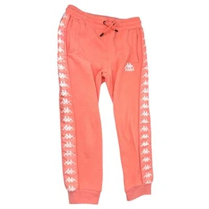Kappa Kids 8 Years Classic Logo Trimmed Pink sweatpants Lounge Sweats Unisex - Picture 1 of 3