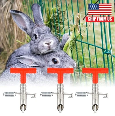 20x поилка для сосков воды кроликов кормушки автоматический поилка фонтан для хорьков - Изображение 1 из 4