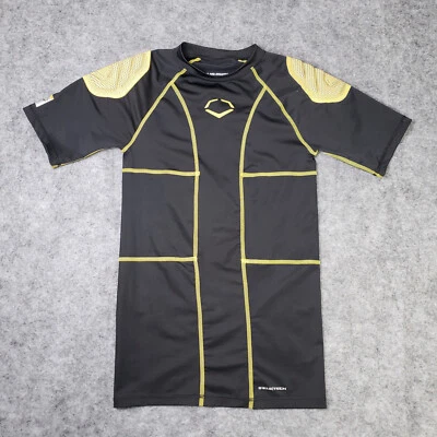 Evoshield Shirt Mens Medium Swag Tech Padded Compression Baseball Black - Image 1 of 4