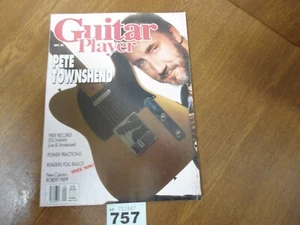 September 1989 Guitar Player Magazine PETE TOWNSHEND / LAWRENCE JOHNSON / SMECK - Picture 1 of 24