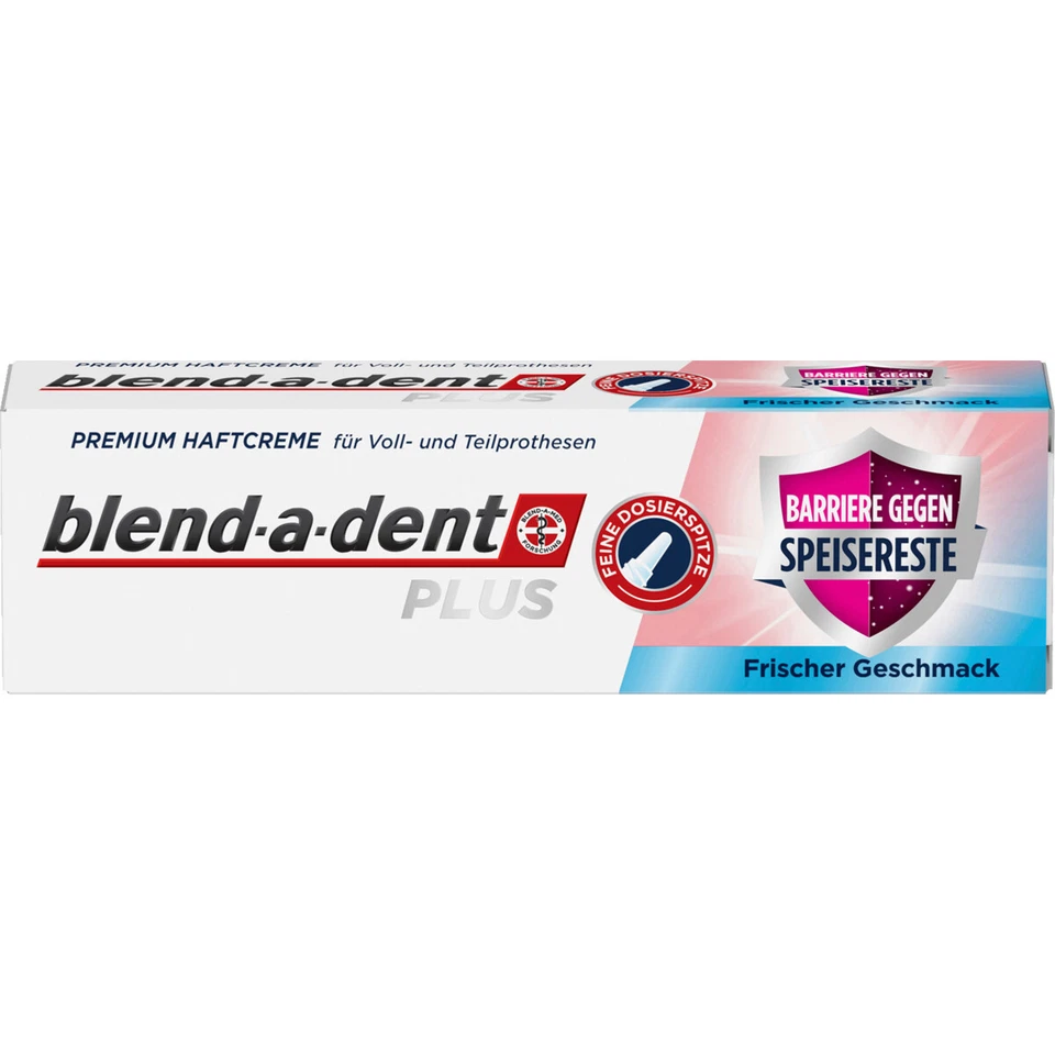 ZAHNPFLEGE-MUNDHYGIENE Blend-a-dent Barriere gegen Speisereste frisch