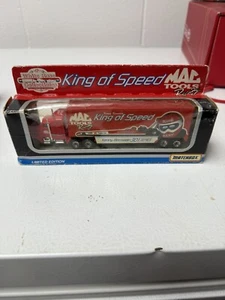 Matchbox (King of speed ) Mac tools racing transporter Kenny Bernstein 301series - Picture 1 of 3