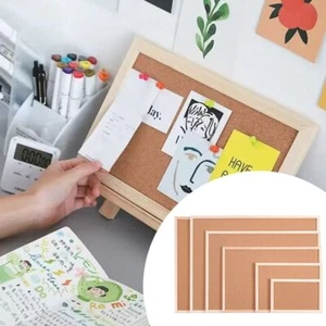 DIY Cork Board Wood Memo Bulletin Board Letter Message Boards Office School - Picture 1 of 15