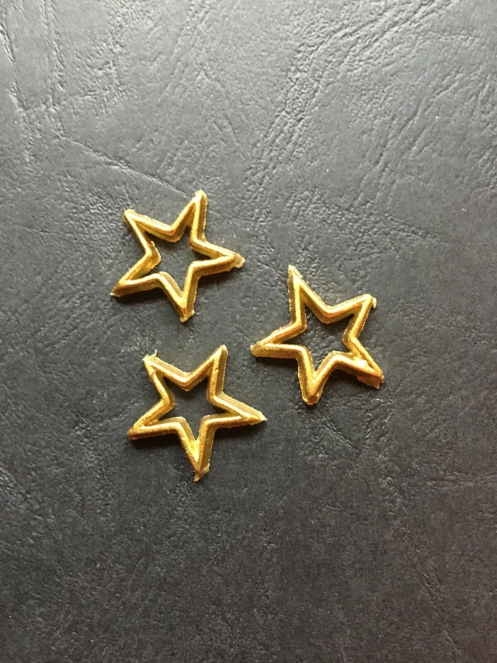 Verzierwachs Sterne gold Kerzenwachs Wachsdekor Borte Wachs Wachskerze - Bild 1 von 1