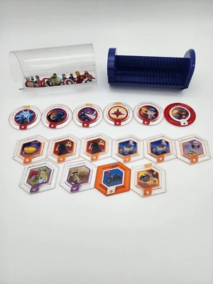 迪士尼无限漫威超级英雄可容纳22张电源光盘16张光盘含 — 第 1/4 张图片