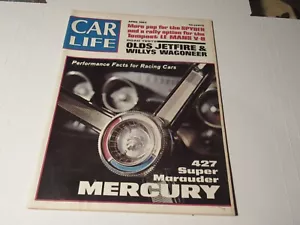 Car Life April 1963 427 Super Marauder Quecksilber - Bild 1 von 2