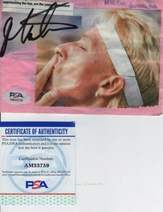 PÁGINA DE ÁLBUM FIRMADO MARTINA NAVRATILOVA TENIS EL MÁS GRANDE DE TODOS PSA - Imagen 1 de 1