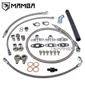 Turbo Oil & Water Line Kit Ford Falcon BA BF XR6 FPV F6 Garrett GT3788R GT4088R - Picture 1 of 9