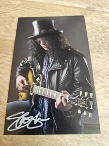 SLASH Repro-Autogramm - ca. 10x16 - (629) - Picture 1 of 1
