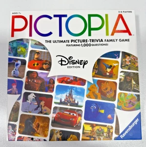 Pictopia Disney Edition The Ultimate PICTURE TRIVIA Family Game (Read Below) - Picture 1 of 3