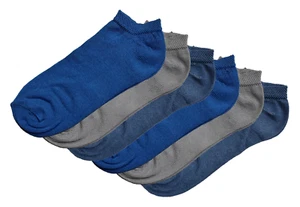6 Pairs Kids Cotton Thread of Scotland Stretchy Pariscarp Model Socks - Picture 1 of 18