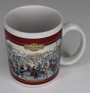 Currier & Ives Coffee Mug Central Park Winter 1862 Vintage 2005 - Picture 1 of 6