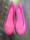 Melissa Jelly Pink Flats Size 9 New In Box