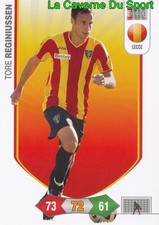 TORRE REGINIUSSEN NORWAY US.LECCE Rosenborg CARD FOOTBALLERS ADRENALYN PANINI 2011