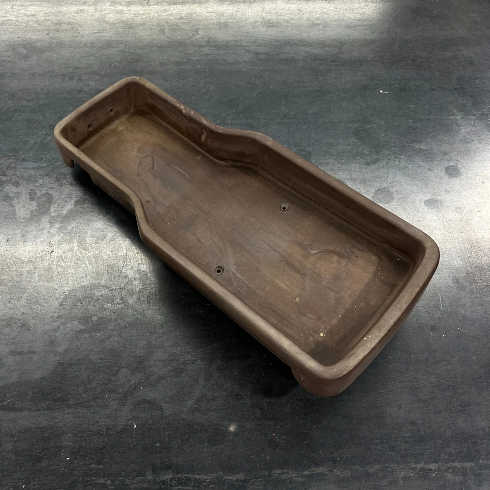 Bandeja consola central marrón oscuro Mercedes Benz W108 280SE 280SEL OEM Foto 1 de 4