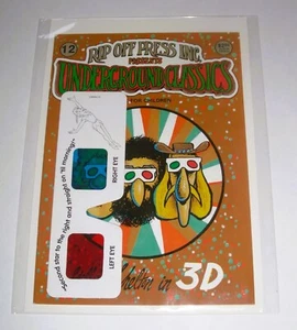 UNDERGROUND CLASSICS #12 (3d Fabulous Furry Freak Brothers) Comic Jan 1, 1990 NM - Picture 1 of 2