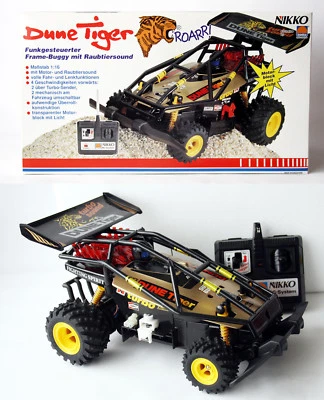 RARE VINTAGE 80'S NIKKO DUNE TIGER 1:16 R/C BUGGY SINGAPORE TRONICO NEW ! - Image 1 of 4