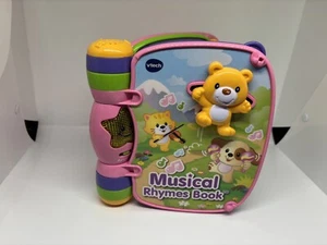 VTech 80166700 Musical Rhymes Educational Book for Babies Tested Works! - Picture 1 of 3