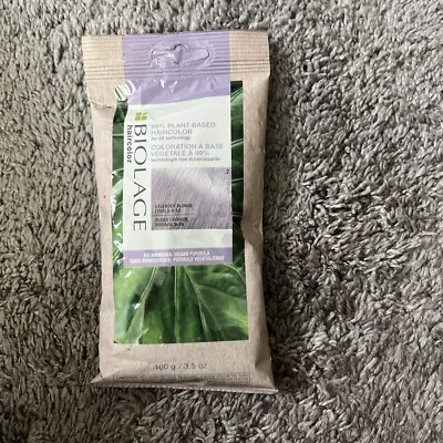 Matrix Biolage ~ 99 % color de cabello a base de plantas ~ niveles beige lavanda (8-10) ~ 3,5 OZ Foto 1 de 2