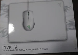 Razer Invicta Mercury Dual- sided Gaming Mouse Mat - Picture 1 of 5