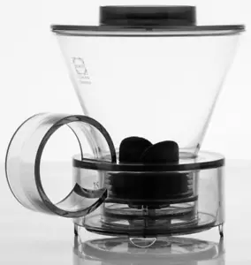 CLEVER DRIPPER® Glass Style Coffee Maker Hassle-Free Pour Over dripper 18 Fl Oz - Picture 1 of 13