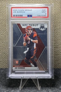 2020 Panini Mosaic - Joe Burrow - PSA 9 - Rookie - RC - Cincinnati Bengals - NFL - Bild 1 von 2