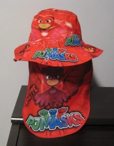 Childs PJMASKS Play In The Sun Hat With Back Of The Neck Shield - Picture 1 of 8