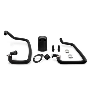 Mishimoto Black Baffled Oil Catch Can Kit for 2015+ Ford Mustang EcoBoost - Picture 1 of 2