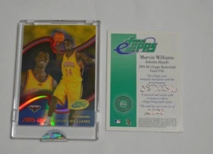 2005 ETOPPS BASKETBALL RC. MARVIN WILLIAMS ATLANTA HAWKS CARD  - Picture 1 of 3