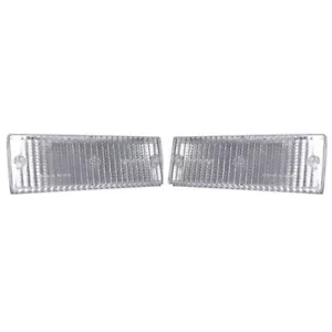 2x BMW E30 83-91 Coupe Sedan Combi Clear Turn Signal Blinker Indicator Lens Set - Picture 1 of 4