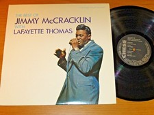 JAPAN MONO REISSUE BLUES LP - JIMMY McCRACKLIN - P-VINE 6033 - "THE BEST OF..."