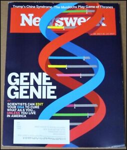 1/6/2017 1/13/2017 Newsweek Magazine Gene Genie DNA Editing China Donald Trump