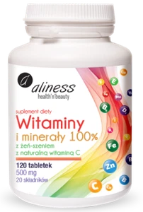 Aliiness, vitaminas y minerales 120 tabletas - Bild 1 von 3