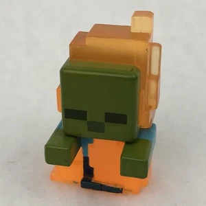 Minecraft Netherrack Series 3 Zombie In Flames 1” Mini Figure - Picture 1 of 2