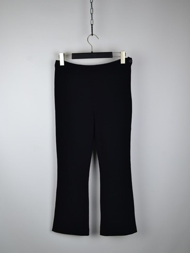 Prada Pantalone Donna Pantalone Svasato Nero