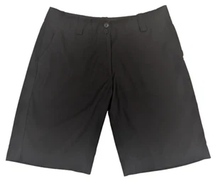 Nike  Dri-Fit Women's Golf Shorts Black Casual Size 8 Medium 32 Waist - Picture 1 of 9