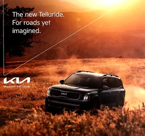 2023 KIA TELLURIDE—DELUXE 38 PAGE DEALER SALES BROCHURE—11" x 11" OVERSIZED—NM - Picture 1 of 1