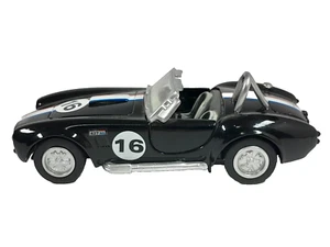 1966 Shelby Cobra 427 S/C 1966 New-Ray 1999 Speedy Power Black 16 Racer 1:32 - Imagen 1 de 13