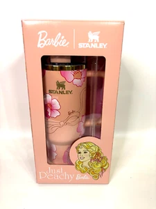 Barbie x Stanley 80's Peaches N' Cream 40 oz Quencher Tumbler NIB - Picture 1 of 7