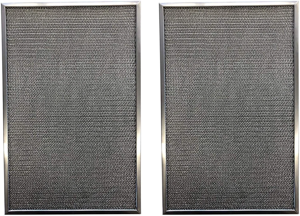 Replacement Aluminum Filter- 9-7/8 x 19-7/8 X 3/8 - Compatible with Honeywell - Image 1 of 4